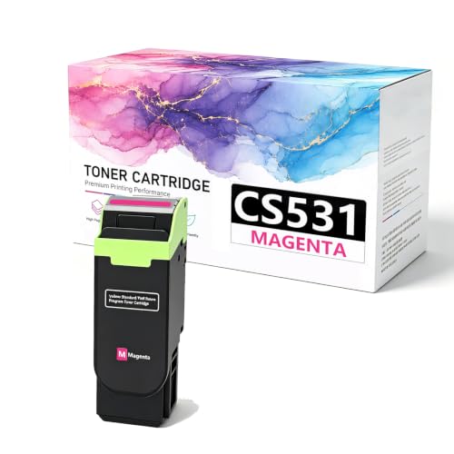 Cartouche toner CS531 couleur pour recharger votre imprimante Lexmark CX635adwe