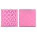 Silicone Baking Mat for Fondant and Chocolate, Letter Flag Bunting Cake Decoration Tool, Soft Non-Stick Pastry Mat