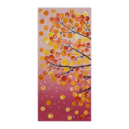 Impression sur toile abstraite arbre de la chance décoration murale - 3