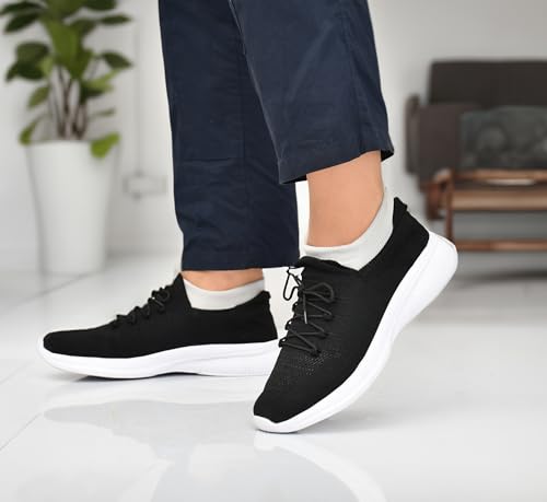 Image of ZOOVY Men's Stylish Wonder Series Outdoor Lace Up Socks Casual Sports Sneakers Shoes for Men & Boys,Trending Walking, Running Shoes /Gymwear, Lightweight Shoes for Men Daily Use