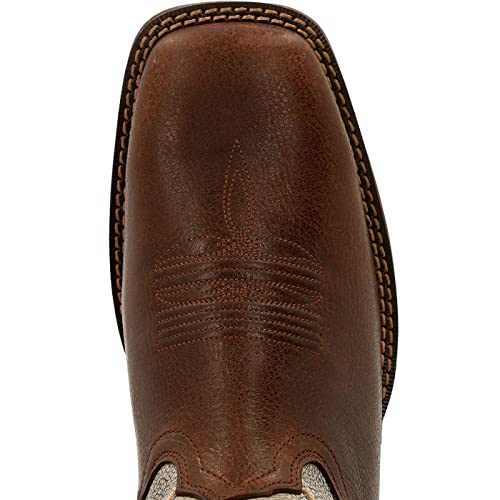 Durango Men's Rebel Western Boot, Sorrel And Fog, 11.5 #TOP5