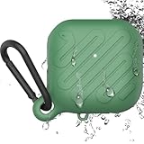 Waterproof Case for AirPods 4 Case 2024 (Green)