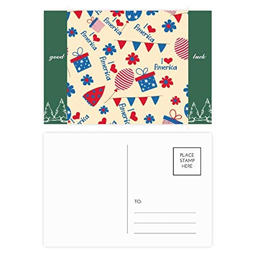 Cartes postales USA bonbons pleines de tendresse pour dire je t'aime