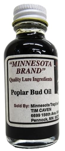 Poplar Bud Oil Lure Ingredients Minnesota Brand 1 Ounce Bottle