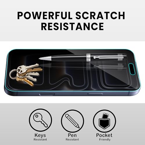 Image of FIRST MART Privacy Tempered Glass for iPhone 17 Pro Max With Cable Guard & Installation Kit | Anti-Spy 9H Screen Protector, Edge-to-Edge, Case-Friendly | Black