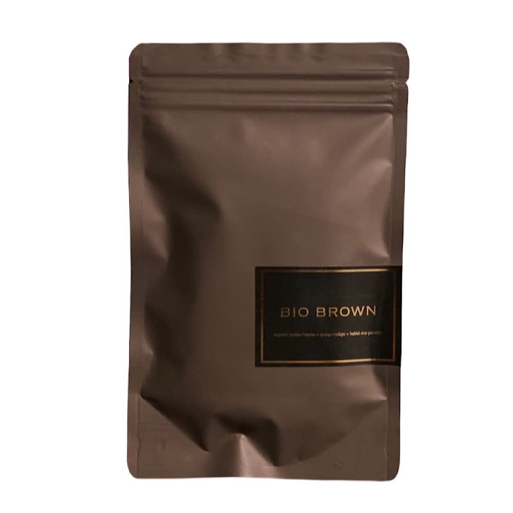 ビオブラウン　ヘナ染め Amazon | 【発酵】国産ヘナ BIO BROWN ビオブラウン ヘアケア ヘア