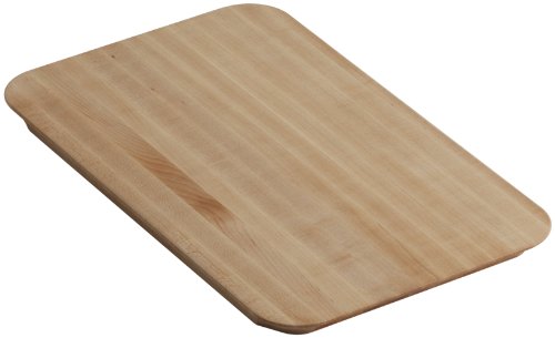 Tabla de cortar rectangular de madera Kohler 17.38 x 10.5 x 1 in miniatura 1