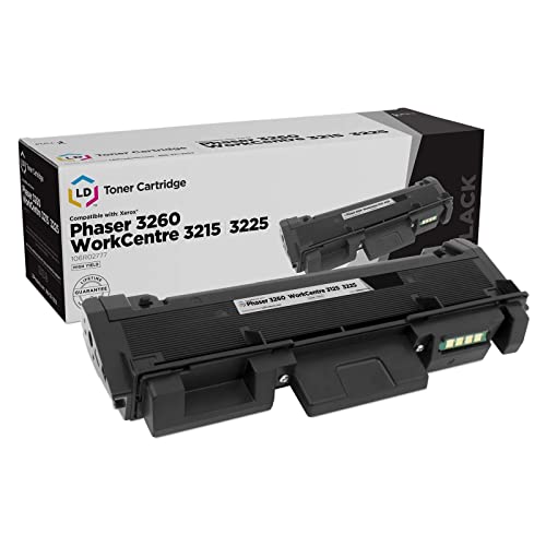 LD Products Compatible Toner Cartridge Replacement for Xerox 106R02777 High Capacity (Black) Compatible with Xerox Phaser 3260/DI 3260 /DNI 3215/NI 3225/DNI 3260 3215