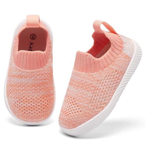Image of MORENDL Baby Toddler Walking Socks Non-Slip Breathable Unisex Casual Sneakers