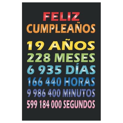Feliz Cumpleaños 19 Años: Feliz cumpleaños 19 cuaderno | Un libro de visitas para fiesta de 19 cumpleaños | Decoración y regalos originales para niñas y niños (Spanish Edition)