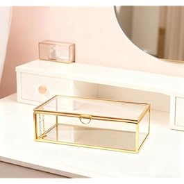 Feyarl Gold Glass Jewelry...