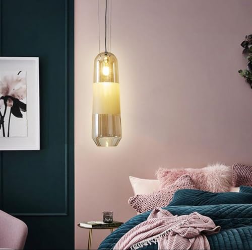 Plafonnier minimaliste design créatif en verre G9 - 2