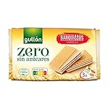 Gullón Zero sin Azúcares Sabor Vainilla, 3 x 60g