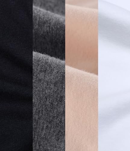 Image of CAKYE 4 Pack Nursing Bras for Breastfeeding Maternity Cotton Sleep Bralette