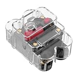 Protection avancée : Le disjoncteur moteur 40A pour applications automobiles et marines intègre un fusible à réarmement automatique, une protection continue des systèmes électroniques et restauration sans interruption de l'alimentation