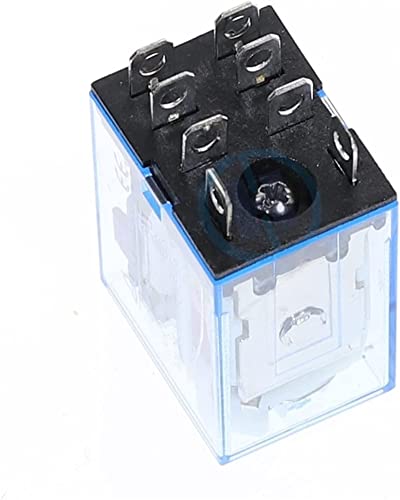 Relé de 8 pines LY2NJ con base para solucionar fallos de conmutación en DC12V 5
