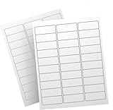 DigiOrange® White Adhesive Labels for Laser/Inkjet Printers, 2.62