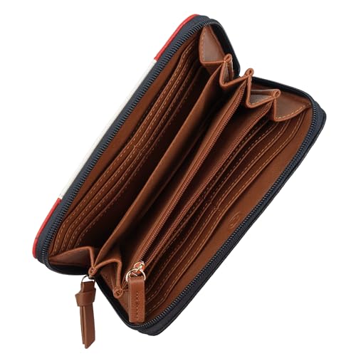 TOM TAILOR Juna Damen Geldbörse Portemonnaie Reißverschluss Groß – Bild 3