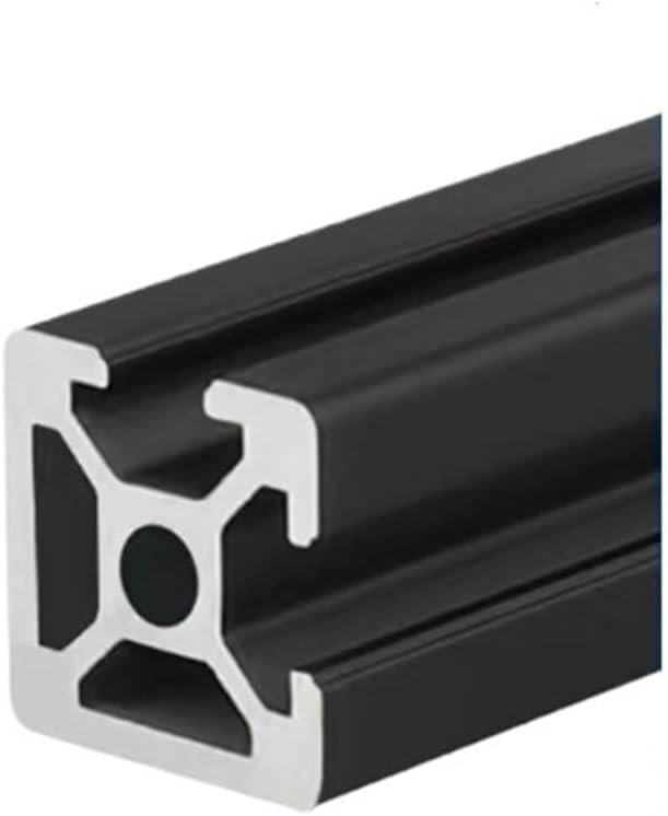 1 Piece Black Anodized 2020N2 T Slot Aluminum Profile EU Standard(800mm)