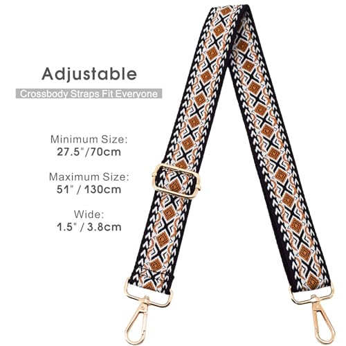 Image of Replacement Purse Strap Shoulder Strap Adjustable Crossbody Strap for Women Crossbody Wide Shoulder Bag