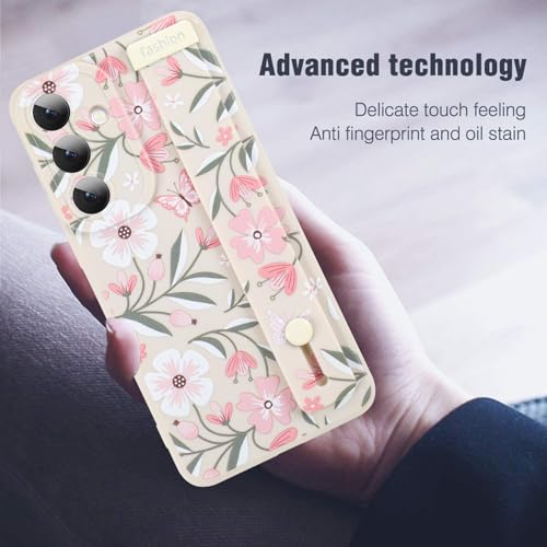 Image of Compatible with Samsung Galaxy S25 FE Case with Strap Wrist