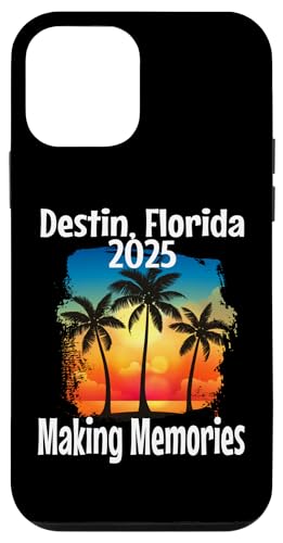 Destin Florida 2025 Making Memories Beach Vacation Family Custodia per iPhone 12 mini