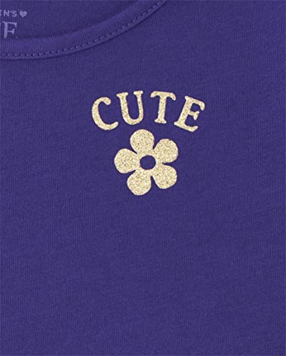Image of The Children's Place Girls and Toddler Long Sleeve Everyday Casual Knit Shirt