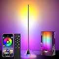 Torchlet Corner Lamp, Floor Lamp with App and Remote Control, RGB Corner Floor Lamp with 1600 Million DIY Colors, 213+ Sence Modes and Music Modes, Floor Lamps for Living Room, Bedroom