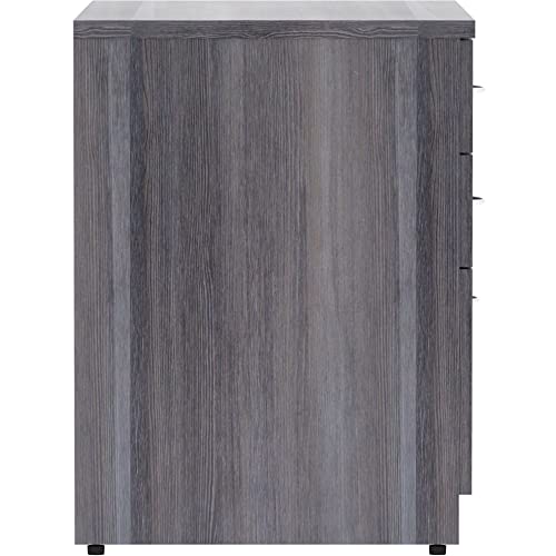 Lorell Essentials File Cabinet, 4 Drawer, Weathered Charcoal #TOP2