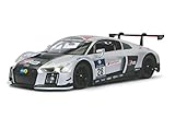 Bis zu 1 Stunde Fahrzeit Jamara 405098 Auto Audi R8 LMS Performance 1:14 2015 Silber 27Mhz