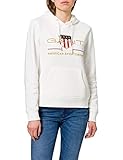 gant damen Damen Kapuzenpulli mit legerer Schnittführung