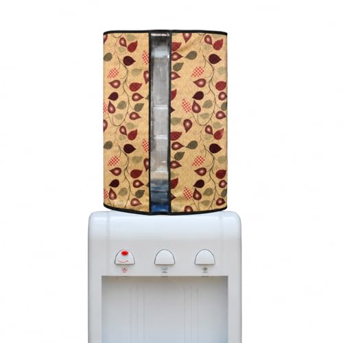Image of Polyvinyl Chloride Printed Waterproof and Oil-Proof Water Dispenser Bottle Cover, 20L, (Multicolour) 20 liter Water Bottel Cover - Pack of 1