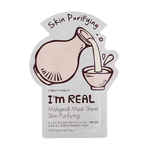 TONYMOLY I'm Real Makgeolli Mask Sheet, Pack of 1