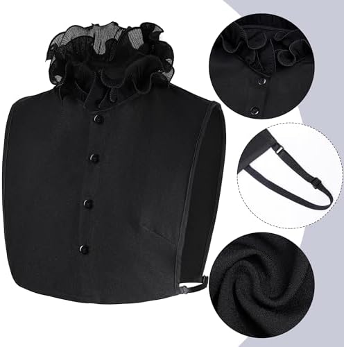 Faux Col Amovible En Mousseline De Soie Pour Femme - 29 Styles Au Choix - Réglable Et Polyvalent - 8