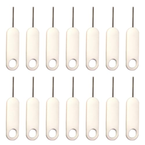 HOOTNEE 20 Pezzi Strumenti Ejector Sim in Acciaio Inossidabile per Smartphone Pin Rimozione Schede Sim Facili da Usare e Resistenti