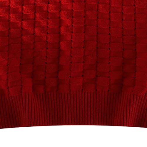 Men's Loose Sweater Vest Lightweight V-Neck Cotton Vests Pullover Winter Solid Color Men Sweater Tank4