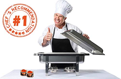 24 Pc 2 Hour Liquid Cooking Chafing Dish Fuel Cans, Food Warmer Heat For Buffet Burners, Parties, Weddings, Banquets, Catering Events, Bulk, Easy To Open, Resealable Covers #TOP5