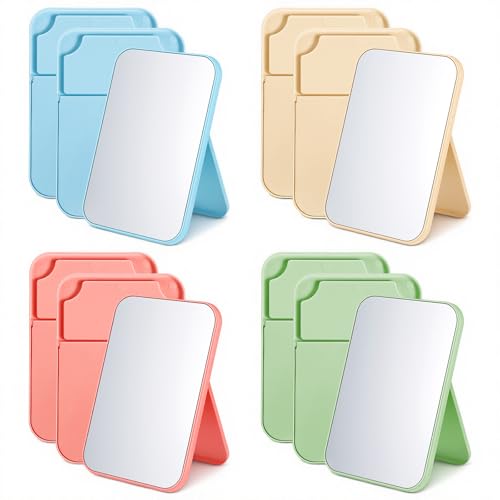 12 espejos de maquillaje de escritorio rectangulares