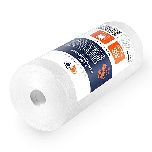 Aquaboon 2-Pack Of 1 Micron 10" Sediment Water Filter Replacement Cartridge | Whole House Sediment Filtration | Compatible With W15-Pr, Hd-950, Wfhd13001B, Gxwh35F, Gxwh30C, Hf45-10Blbk10Pr #TOP1