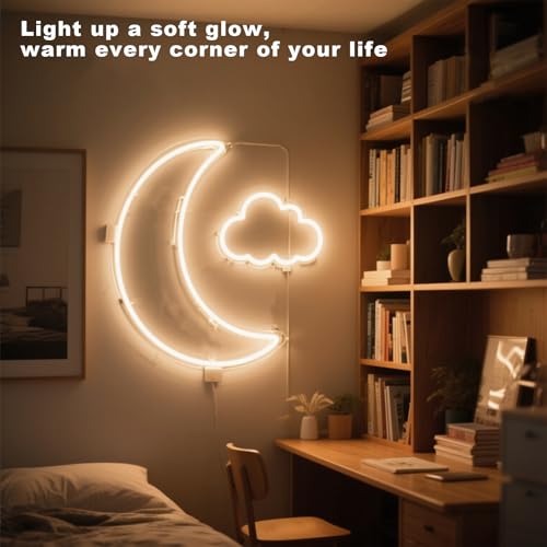 Image of 6.6FT Warm Neon Light Strip, 5V USB White Led Strip Lights with Touch Controller, Flexible Neon Rope Light for Bedroom, Party, Home Decor, Poster Lights