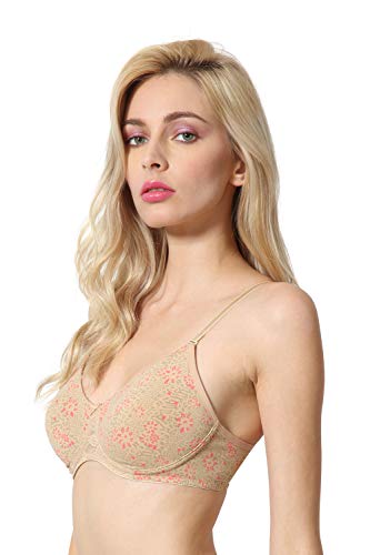 Image of Van Heusen Women's Everyday Cotton Bra|Medium Coverage|Non Padded|Non Wired|Seamless Moulded Cups|Anti Bacterial Tech| Keeps you Fresh|Sweat Absorbent|No Slip Soft Straps|Detachable Straps|Style 11001