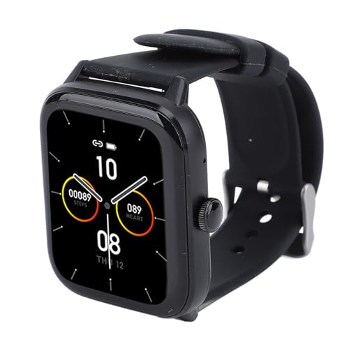 Smartwatch 1.91 Polegadas Touchscreen Colorido Múltiplos Modos Esportivos IP67 À Prova de Água Bluetooth 5.2 Smart Fitness Watch Touch Screen Smartwatch Smart Fitness Watch (Preto)