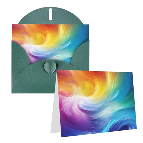 Cartes de vœux pour toutes les occasions et anniversaires arc-en-ciel