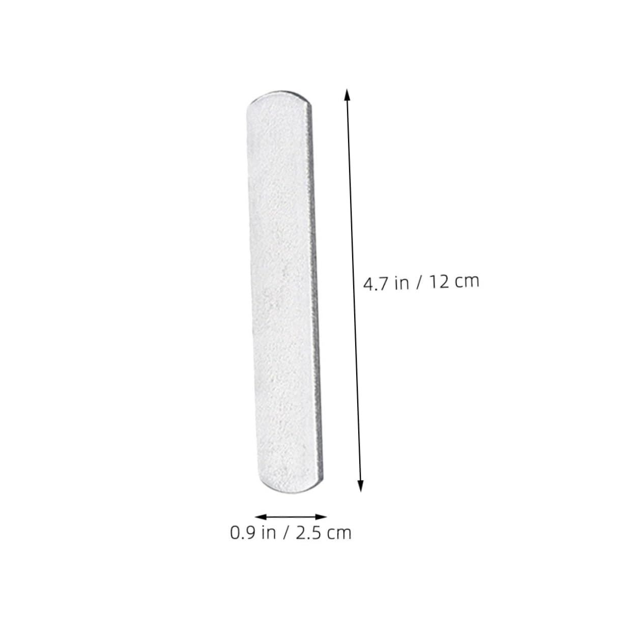 Kisangel Weighted Vests Steel Plates 6pcs Electroplated Steel Strips for Strength Training Leg Weights