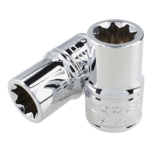 Urrea 5210S 3/8-Inch Drive 8-Point 5/16-Inch Socket Set