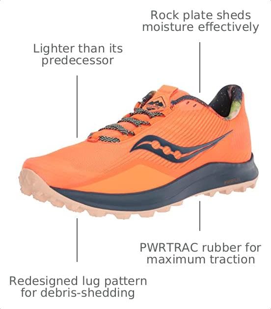 Image of Saucony Men's Peregrine 12 Sneaker