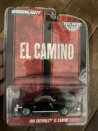 Chevrolet El Camino 1981 Green Machine Greenlight miniature de collection 1/64