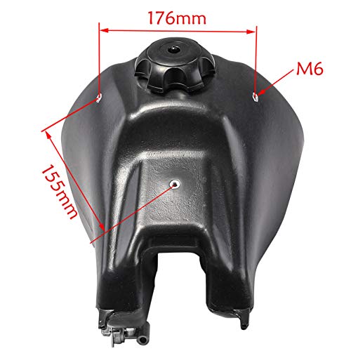 Tdpro Gas Fuel Tank For Crf70 Crf80 Crf100 Pit Dirt Bikes Pitpro Thumpstar Atomik With Vavle And Petcock 110Cc 125Cc 150Cc 160Cc #TOP1