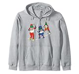 pickles baseball cartoon giocatore sport felpa con cappuccio