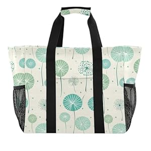 Sanluoli Torba Plażowa na Ramię Dmuchawiec